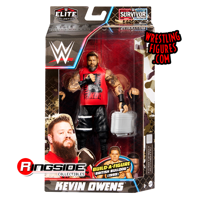Kevin Owens - WWE Elite Survivor Series 2023 WWE Toy Wrestling Action ...