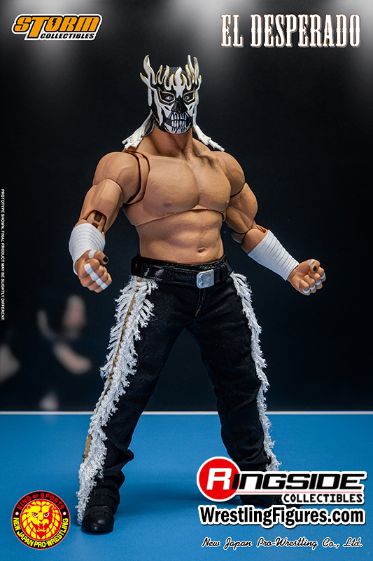El Desperado (White Mask) - New Japan NJPW Ringside Exclusive Toy 