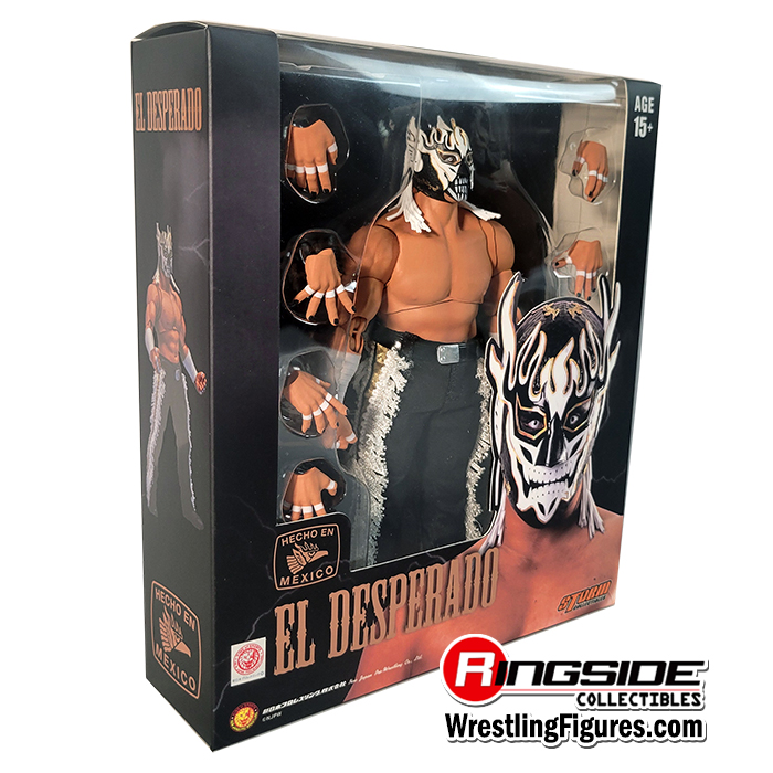 El Desperado (White Mask) - New Japan NJPW Ringside Exclusive Toy Wrestling  Action Figure by Storm Collectibles!
