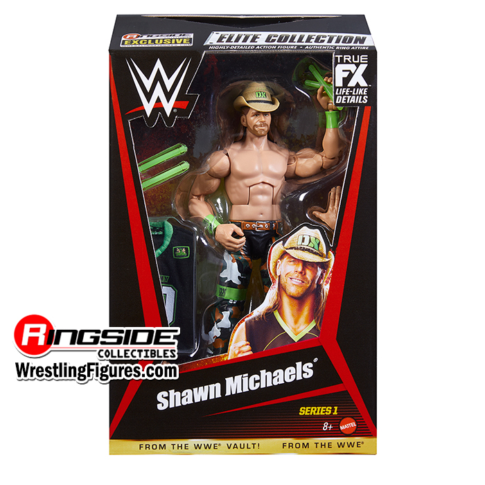 WWE From the Vault Ringside Exclusive Series 1 Toy Wrestling 