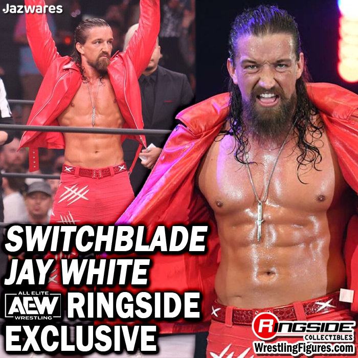 Shop Switchblade Jay White - AEW Ringside Exclusive