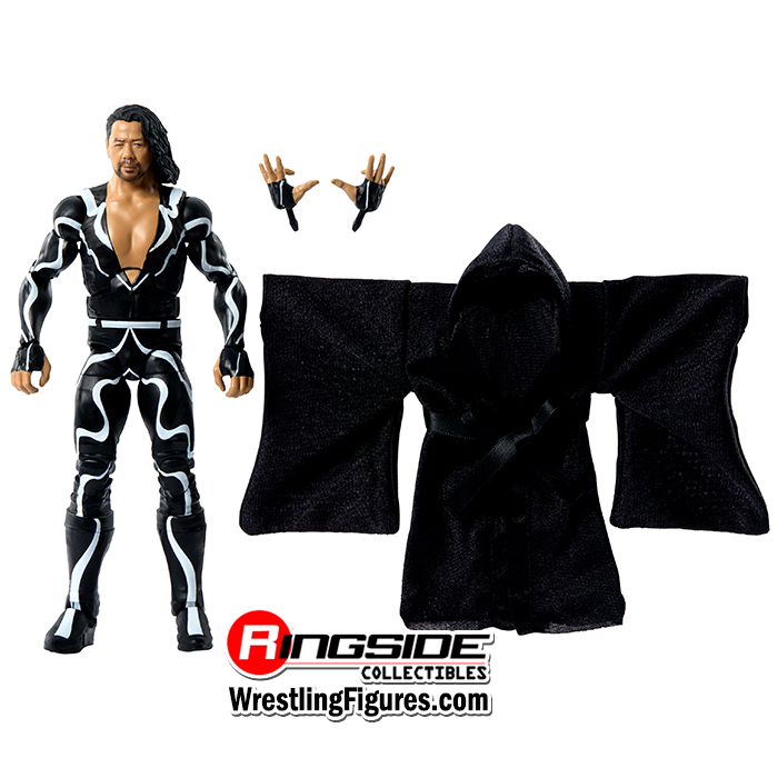 Damaged Packaging - Shinsuke Nakamura (White Stripes) - WWE Elite 109 |  Ringside Collectibles