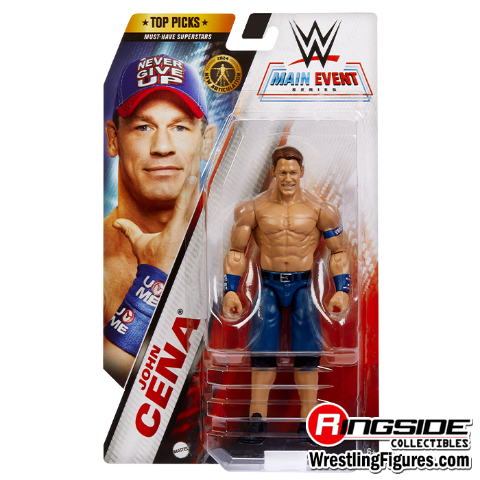 John Cena WWE Main Event Top Picks 2024 (Wave 3) WWE Toy Wrestling