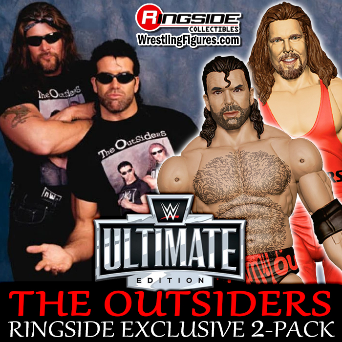 Shop Outsiders (Scott Hall & Kevin Nash) WWE Ultimate Edition 2-Pack Ringside Exclusive