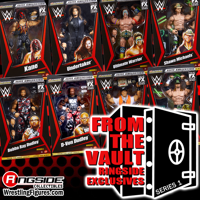 Shop WWE From the Vault Ringside Exclusive Series 1 Now