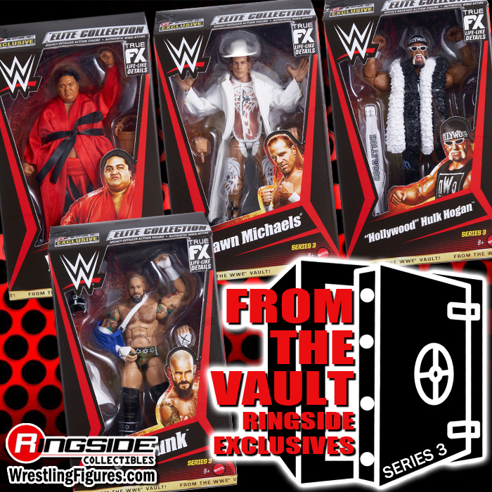 Shop WWE From the Vault Ringside Exclusive Series 3 Now