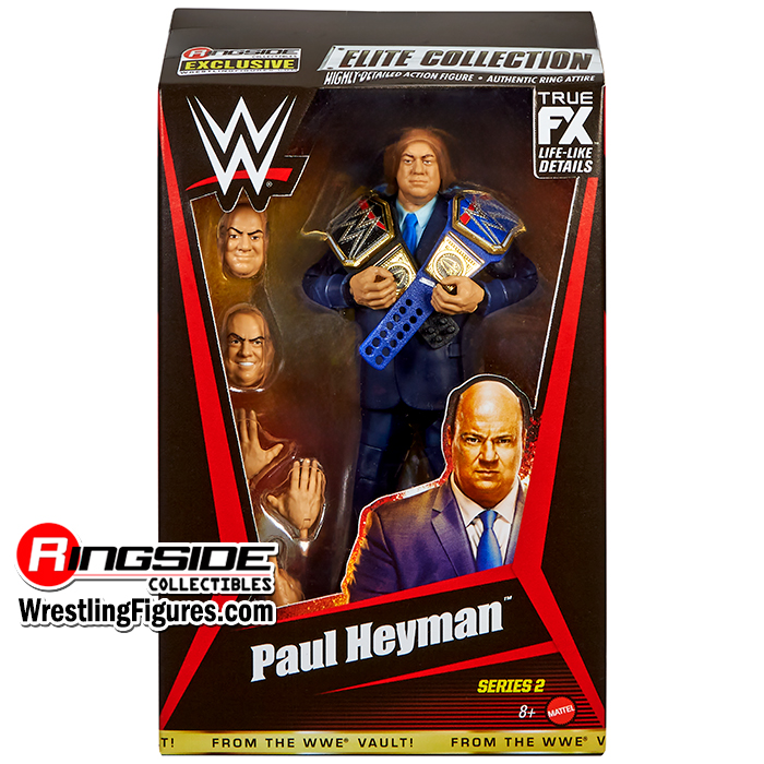 Paul Heyman (Wiseman) - WWE From the Vault Ringside Exclusive Series 2 ...