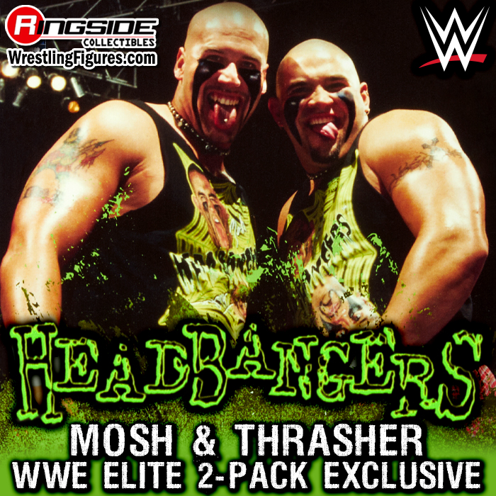 Shop Headbangers (Mosh & Thrasher) - WWE Elite 2-Pack Exclusive Now