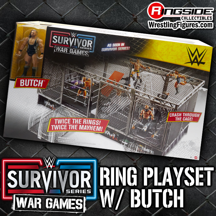 Shop War Games w/ Pete Dunne (Butch) Figure WWE Ring Playset