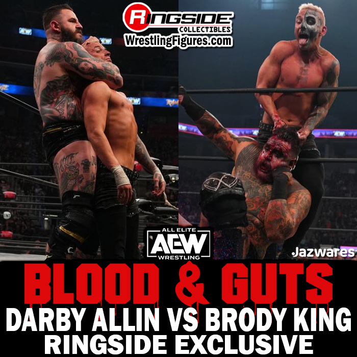 Shop Blood & Guts (Darby Allin vs Brody King) - AEW Ringside Exclusive 2-Pack