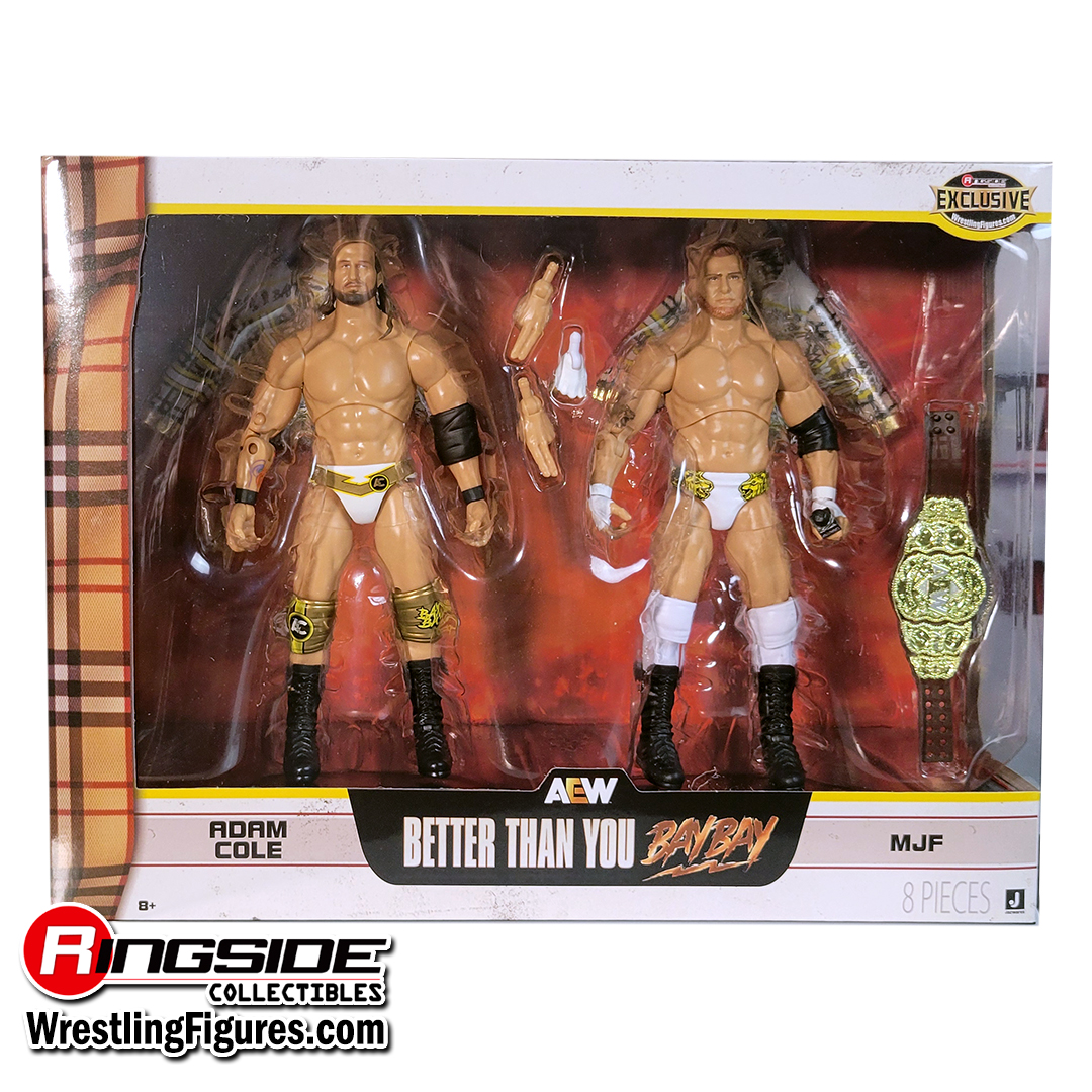 Image Better Than You Bay Bay (MJF & Adam Cole) - AEW Ringside Exclusive 2-Pack