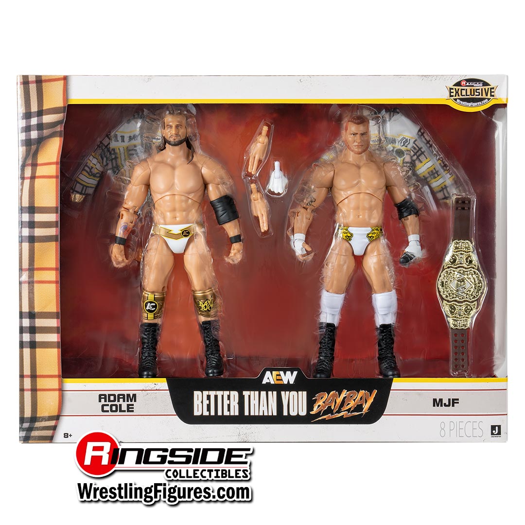 Image Better Than You Bay Bay (MJF & Adam Cole) - AEW Ringside Exclusive 2-Pack