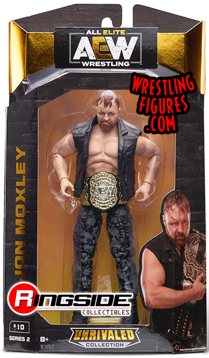 Jon Moxley - AEW Unrivaled 2 Toy Wrestling Action Figure by Wicked