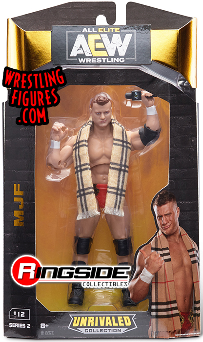 AEW Unrivaled 2 - Set of 6 AEW Toy Wrestling Action Figures by