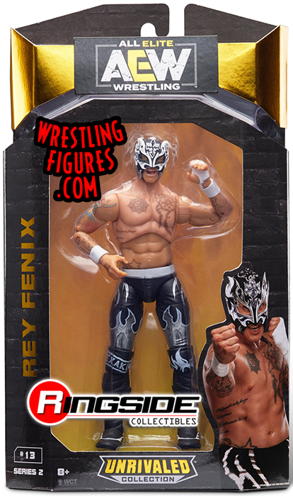 AEW Unrivaled 2 - Set of 6 AEW Toy Wrestling Action Figures by Wicked Cool  Toys includes: Jon Moxley, Hangman Adam Page, MJF, Rey Fenix, Pentagon Jr.  & Dustin Rhodes!