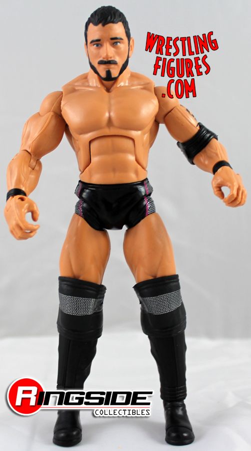 Austin Aries - TNA Deluxe Impact 9 TNA Toy Wrestling Action Figure 
