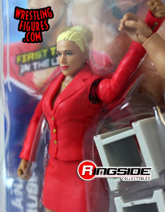 Damaged (BROKEN) - Lana & Rusev - WWE Battle Packs 34 (Lana's Arm is ...