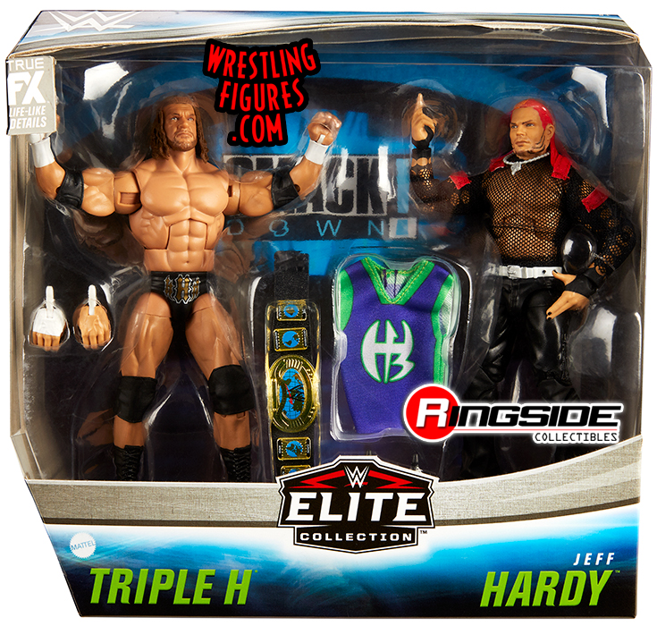 WWE Elite Collection Triple H & Chyna Two-Pack