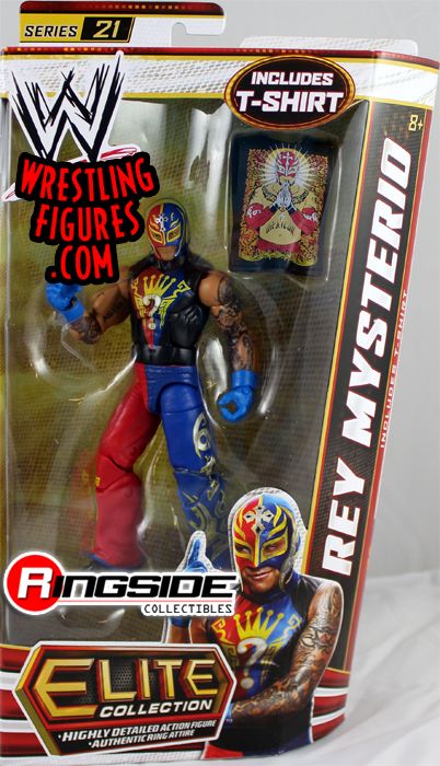 Rey Mysterio- WWE Elite 21 WWE Toy Wrestling Action Figure by Mattel