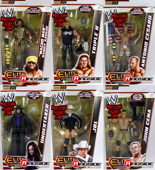 WWE Elite 23 - Complete Set of 6 | Ringside Collectibles