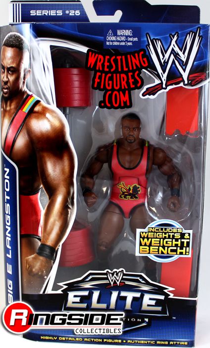 Big E Langston- WWE Elite 26 WWE Toy Wrestling Action Figure by Mattel