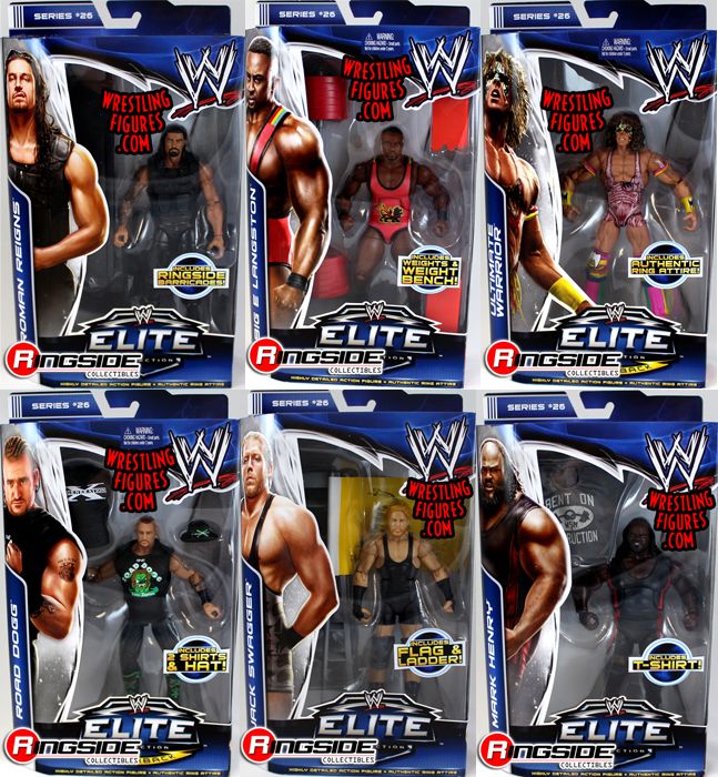 WWE Elite 26 - Complete Set of 6 | Ringside Collectibles