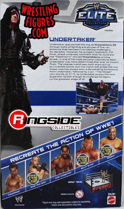 Undertaker - WWE Elite 27 | Ringside Collectibles