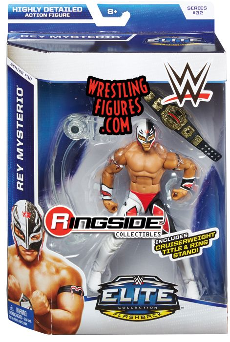 Rey Mysterio Wwe Elite 32 Wwe Toy Wrestling Action Figure By Mattel