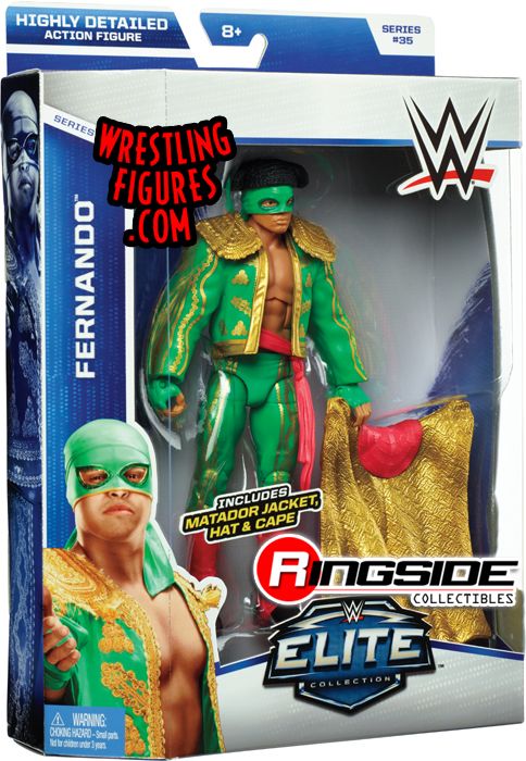 Fernando - WWE Elite 35 WWE Toy Wrestling Action Figure by Mattel