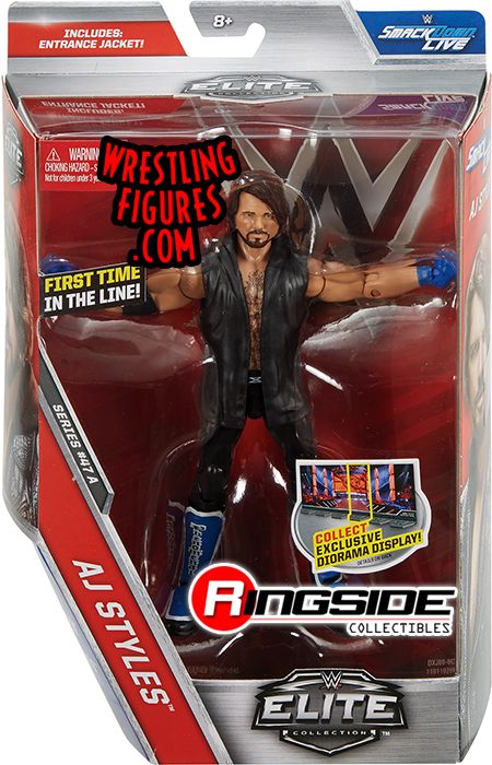 AJ Styles - WWE Elite 47 WWE Toy Wrestling Action Figure by Mattel!