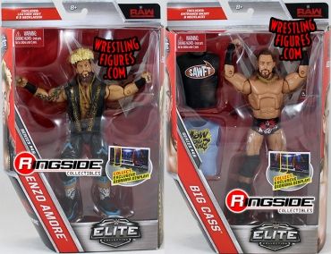 Package Deal Enzo Amore Big Cass Wwe Elite 49 Wwe Toy Wrestling Action Figures By Mattel