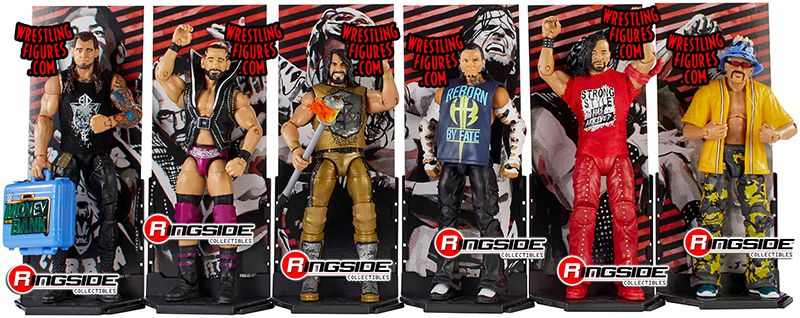 WWE Elite 57 Toy Wrestling Action Figures by Mattel! This set