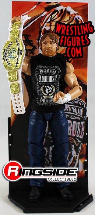 Damaged Packaging Dean Ambrose WWE Elite 58 Ringside