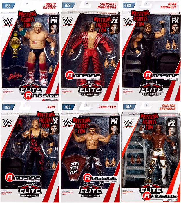 WWE Elite 30 - Complete Set of 6