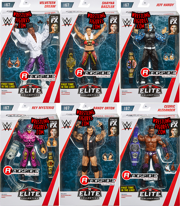 WWE Elite 67 - Complete Set of 6 WWE Toy Wrestling Action Figures by ...