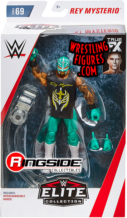 Rey Mysterio Wwe Elite 69 Wwe Toy Wrestling Action Figure By Mattel