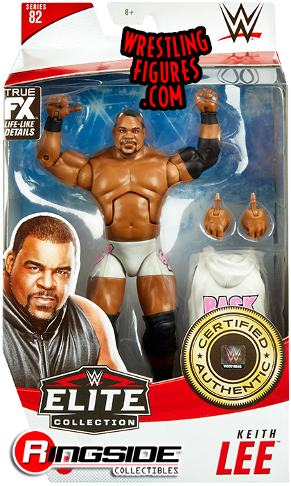 Chase Variant - White Gear) Keith Lee - WWE Elite 82 WWE Toy Wrestling  Action Figure by Mattel!