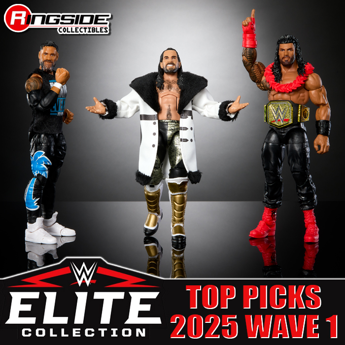 Shop WWE Elite Top Picks 2025 (Wave 1) Now