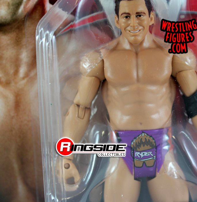 Error Figure - Zack Ryder - WWE Series 61 (No right Elbow Pad or 