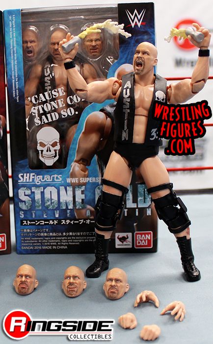 Stone Cold Steve Austin - WWE S.H. Figuarts WWE Toy Wrestling