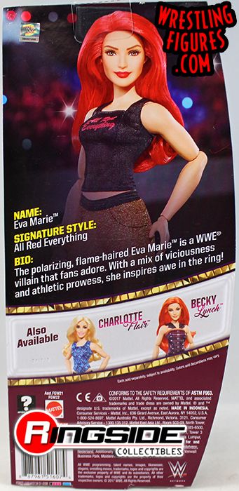 Eva Marie - WWE Superstars Doll Toy Wrestling Action Figure by Mattel!