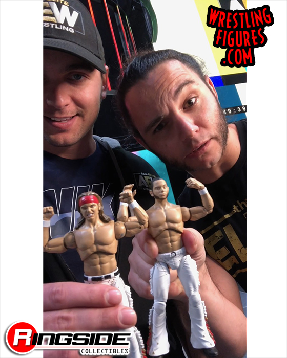 aew young bucks figures