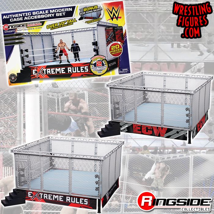wrestling cage toy