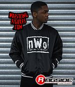 NWO (Black & White) - WWE Retro Satin Jacket by Chalk Line!