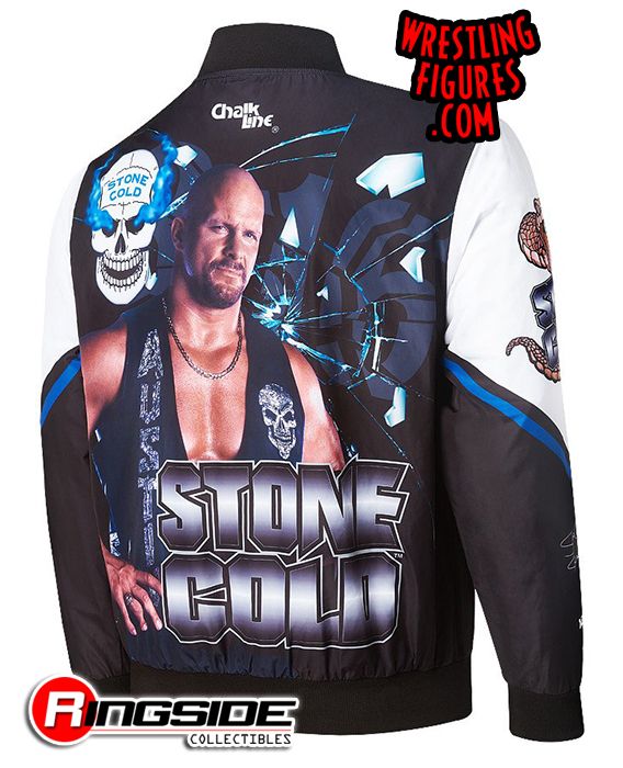 Stone Cold Steve Austin Wwe Fanimation Jacket Ringside Collectibles