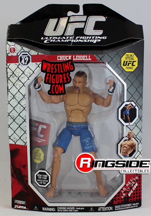 Damaged Packaging - Chuck Liddell - UFC NY Toy Fair - Limited 
