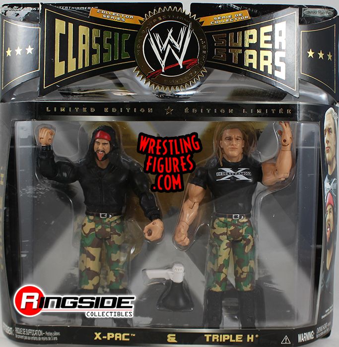 WWE Classic Superstars - X-Pac & triple H WWE Toy Wrestling Action 