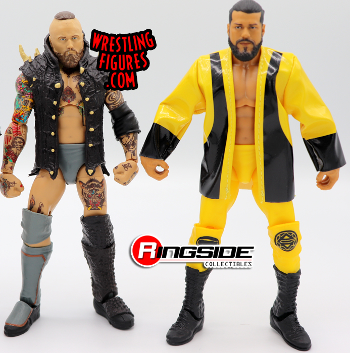 Loose Figures - Aleister Black - WWE E73 & Andrade - WWE E74 | Ringside ...