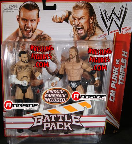 CM Punk & Triple H - WWE Battle Packs 18 | Ringside Collectibles