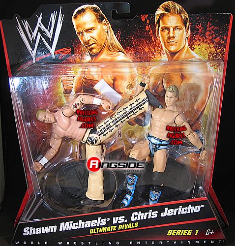 Shawn Michaels & Chris Jericho - WWE 2-Packs 1 | Ringside Collectibles